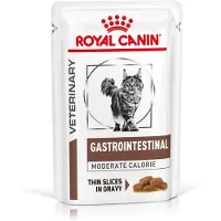Royal Canin - Wet Cat Gastro Intestinal Moderate Calorie 85 g x 12 kpl - annospussit - Kissat - Kissanruoka - Eläinlääkärin märkäruoka kissalle
