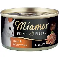 Miamor 12x100g Fine Filets in Jelly II kissan märkäruoka