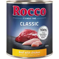 Rocco 24 x 800g Classic nauta ja kana
