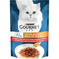 Gourmet 26x85g nauta Delicious Sauce Perle kissanruoka