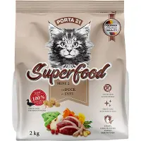 Porta 21 2x2kg Superfood Menu 2 Duck -kissanruoka