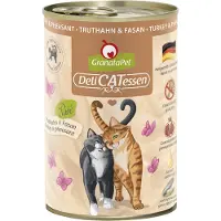 Granatapet 6x400g DeliCatessen kalkkuna & fasaani kissan märkäruoka