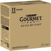 Gourmet 48x57g lohi ja tonnikala Revelations Mousse kissanruoka