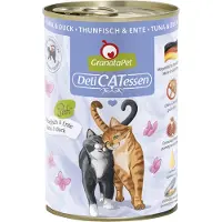Granatapet 24x400g DeliCatessen tonnikala & ankka kissan märkäruoka