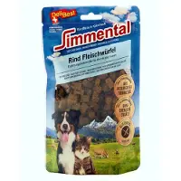 DeliBest 2x180g Simmental-naudanlihakuutiot koiralle