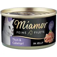 Miamor 24x100g Fine Filets vaalea tonnikala & mustekala Kissanruoka