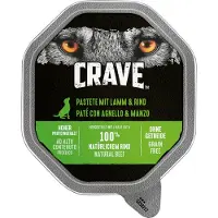 Crave 7 x 150g lammas & nauta Adult Paté koiranruoka