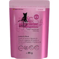 Catz Finefood 16x85g Pouch lammas ja hevonen Kissanruoka