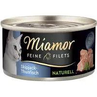 Miamor 24x80g Fine Filets Naturelle Skipjack tonnikala Kissanruoka