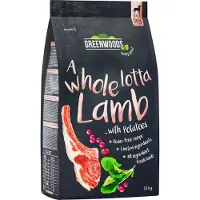 Greenwoods 4x1,5kg karitsa/peruna/pinaatti/karpalo koiranruoka