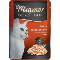 Miamor 24x100g Fine Filets in Jelly kana tomaattihyytelössä Kissanruoka
