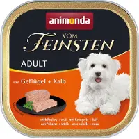 Animonda Vom Feinsten 24x150g siipikarja & vasikka koiranruoka