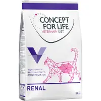 Concept for Life 3kg Veterinary Diet Renal kissan kuivaruoka