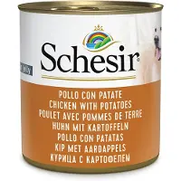 Schesir 6x285g kana & peruna -koiranruoka