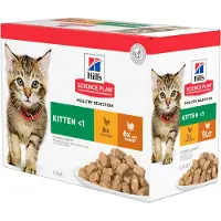 Hill's Pet Nutrition 12x85g Kitten Ocean Fish kissan märkäruoka
