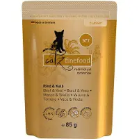 Catz Finefood 8x85g nauta & vasikka kissan märkäruoka