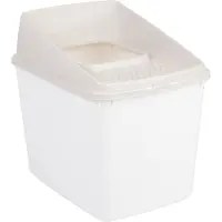 Zooplus Exclusive Kissanvessa Big Box valkoinen