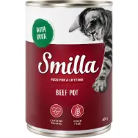 Smilla 24x400g nauta nautaa ankalla Kissanruoka