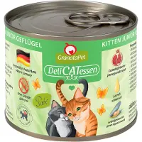 Granatapet 6x200g DeliCatessen Kitten, siipikarja kissan märkäruoka