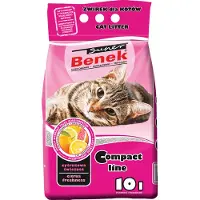 Benek Super Benek Compact Citrus Freshness -kissanhiekka 10l