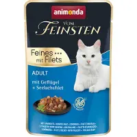 Animonda 18x85g Adult siipikarja + seitifilee -kissanruoka