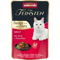 Animonda 18x85g Adult ankka + kalkkunafilee -kissanruoka