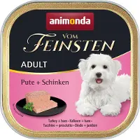 Animonda Vom Feinsten 24x150g kalkkuna & kinkku koiranruoka