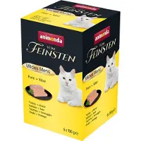 Animonda Vom Feinsten 36 x 100g kalkkuna + juusto Mild Menu Adult kissanruoka