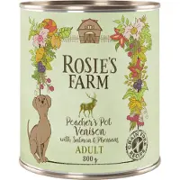 Rosie's Farm 6x800g Adult peura & fasaani ja lohi koiranruoka