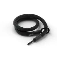 Tex-lock Texlock MATE pyörän lukko 120 cm musta