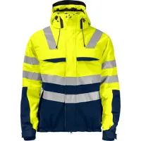 Projob 6414 Talvitakki En Iso 20471 Luokka 3/2 Keltainen/laivastonsininen 3XL