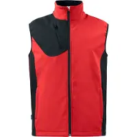 Projob 3702 Softshell Liivi - Red - L