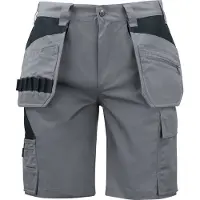 Projob 5535 Riipputaskushortsit - Gray - C48/148