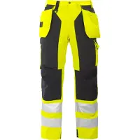 Projob 6506 Housut En Iso 20471 Luokka 2 Keltainen/Musta D96