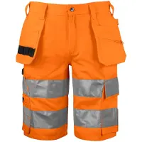 Projob 6535 Shortsit En Iso 20471 Luokka 2/1 - Orange/Black - C58/158