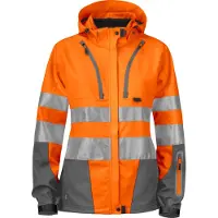 Projob 6423 Naisten Takki En Iso 20471 Luokka 3/2 - Orange/Grey - 3XL