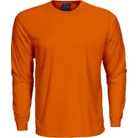 Projob 2017 T-Paita Pitkähihainen - Orange - L
