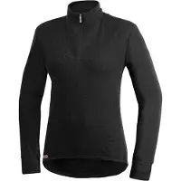 Woolpower Zip Turtleneck 200 Black - XXXL