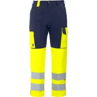 Projob 6501 Housut En Iso 20471 Luokka 2 - Yellow/Navy - D92