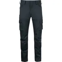 Projob 2552 Reisitaskuhousut, Slim Fit, Stretch - Black - C60