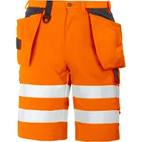 Projob 6503 Shortsit En Iso 20471 Luokka 2/1 - Orange/Black - C50