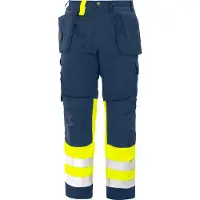 Projob 6502 Housut En Iso 20471 Luokka 1 - Yellow/Navy - C52