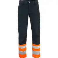 Projob 6533 Huomioreisitaskuhousut En Iso 20471 Luokka 1 - Orange/Black - C56/156