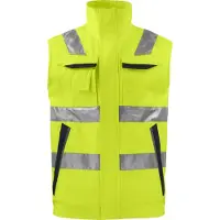 Projob 6711 Liivi En Iso 20471 Luokka 2 - Yellow/Black - XS