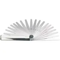 Bahco rakotulkkisarja 1547, 0,05–1,00 mm, 100 mm, 20 lehteä