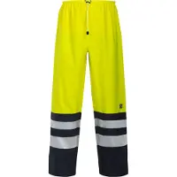 Projob 6504 Sadehousut En Iso 20471 Luokka 2 - Yellow/Navy - XS
