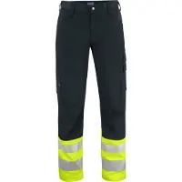 Projob 6533 Huomioreisitaskuhousut En Iso 20471 Luokka 1 - Yellow/Black - D96