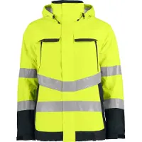 Projob 6441 Huomio Talvitakki En Iso 20471 Luokka 3 - Yellow/Black - XS