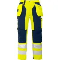 Projob 6506 Housut En Iso 20471 Luokka 2 Oranssi/Laivastonsininen C148