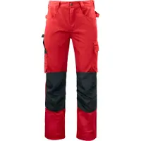 Projob 5532 Reisitaskuhousut - Red - C48/148